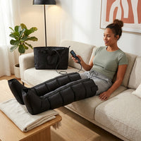 Leg Compression Massager,Professional Full Leg Sequential Pressure Boots, Air Compression Recovery System for Athletes - Circulation and Edema, RLS, Swelling, Pain Relief,9 Intensities 6 Modes — Lifestyle