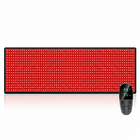 Red Light Therapy Mat Designed for Full Body Coverage, 1280 LEDs, 660nm 850nm Dual Wavelength, 71x31 Inch